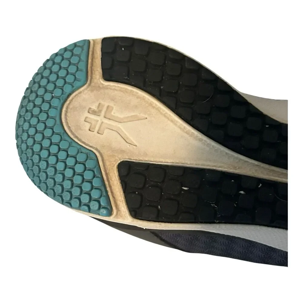 Kuru Quantum Comfort Walking Gym Shoes Gray Teal White Women’s Size 8.5